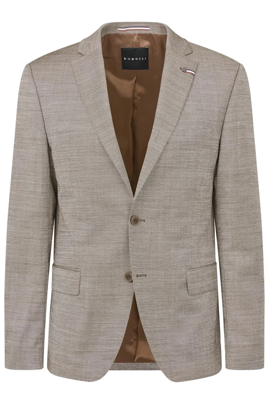 bugatti Men's 794000-99210 Business Casual Blazer, 50-Beige, 48