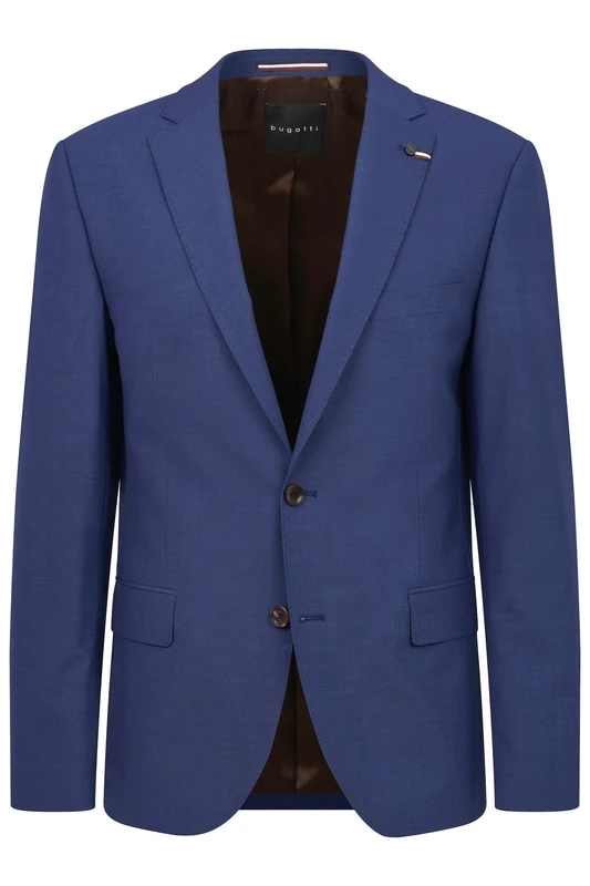 bugatti Men's 794000-99212 Business Casual Blazer, 360-Blue, 38