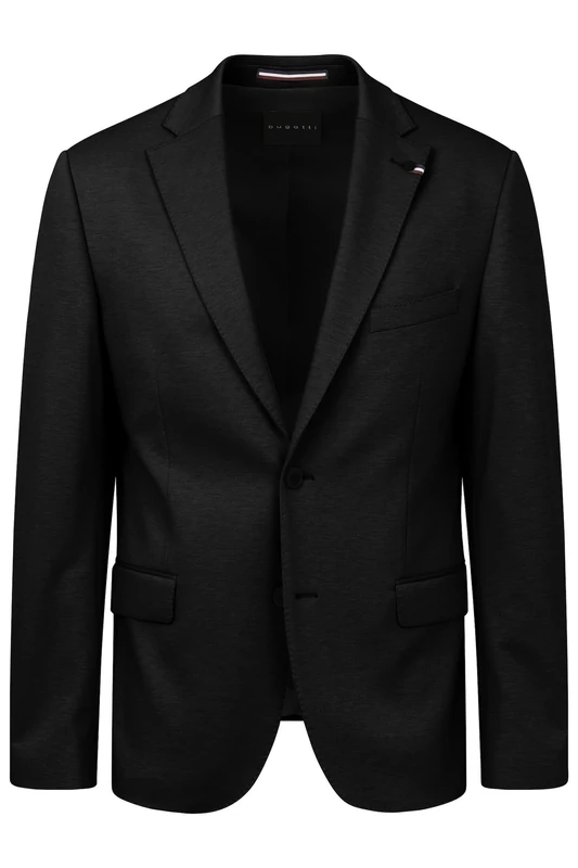 bugatti Men's 794033-99200 Business Casual Blazer, 290-black, 27 Kurz