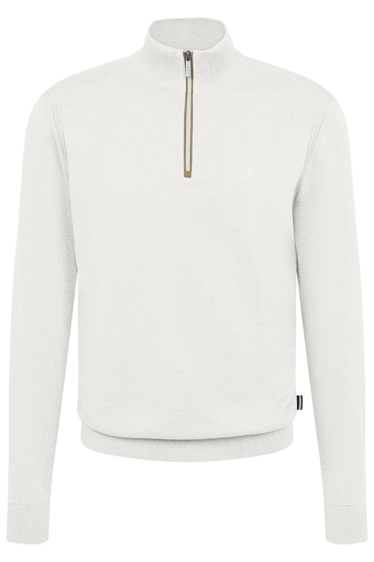 bugatti Men's 7500-75510c Pullover Sweater, 20-Ecru, S