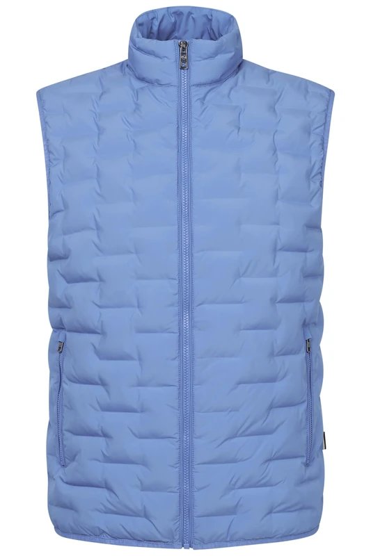 bugatti Men's Vest, 340-Blue-Grey, M