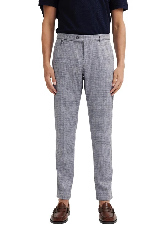 bugatti Men's 4096-76841c Trouser, 380-navy, 38 W/34 L