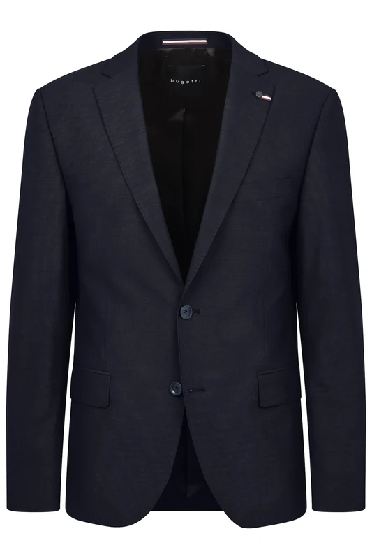 bugatti Men's 794000-99212 Business Casual Blazer, 390-navy, 42