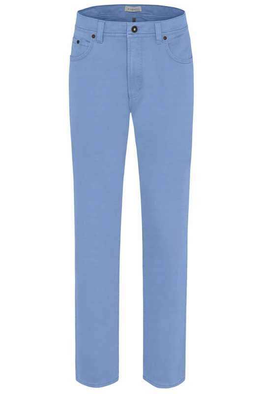bugatti Men's Trousers, 330-blue-grey, 38 W/30 L