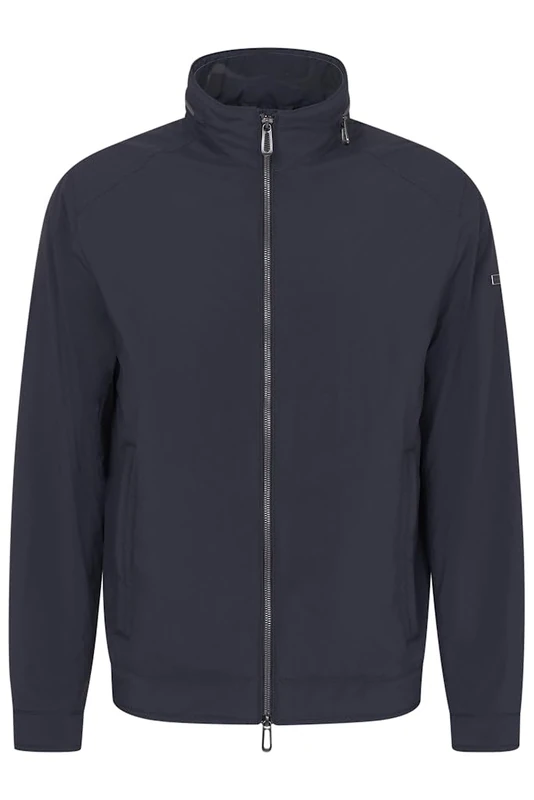 bugatti Men's Jacket Water-Repellent Lightweight Thin PFC Free Regular Fit, 390-navy, 44