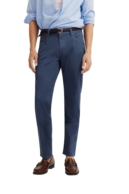 bugatti Men's 3270-76370c Trouser, 370-navy, 38 W/34 L