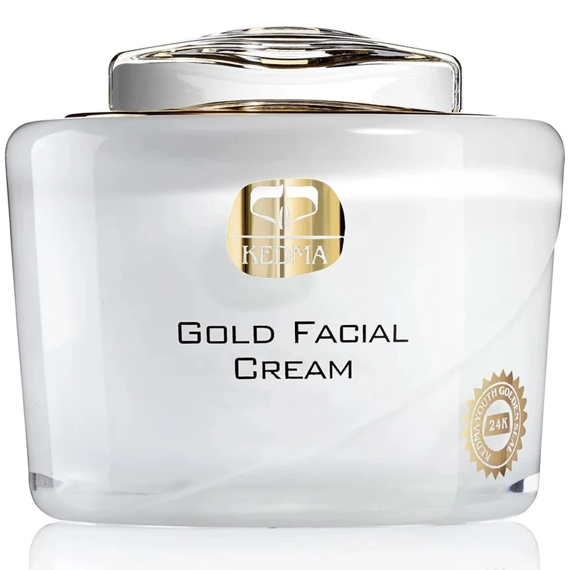 Kedma - Facial Cream with 24K Gold and Dead Sea Minerals - Anti-Aging and Radiance - 50g