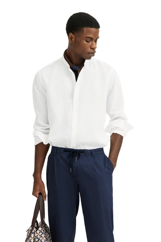 bugatti Men's 9550-78900c Shirt, 10-White, L