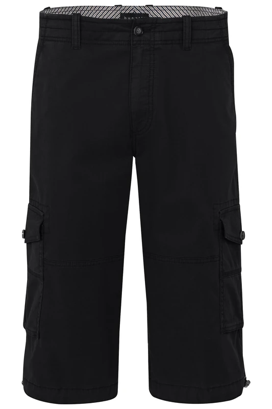 bugatti Men's 4279-76431c Cargo Shorts, 290-black, 44 - Image 1