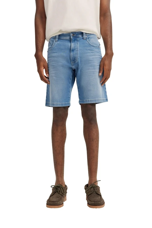 bugatti Mens Denim Bermuda Shorts Summer Comfortable Modern Denim Casual Durable, 335-Blue, 50 Plus - Image 1