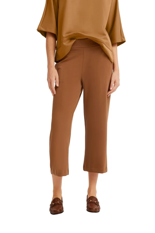 bugatti Women's Trousers, Comfortable and Versatile, 70 cm-Cognac, M