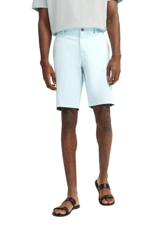 bugatti Men's Bermuda Summer Shorts Cotton Casual Elegant Classic Modern Comfortable, 510-Mint, 48 Plus