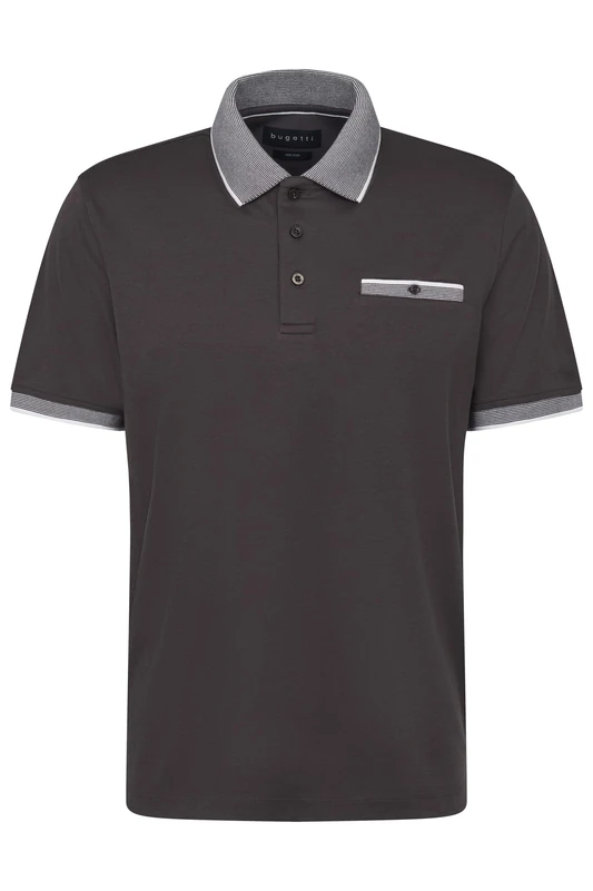 bugatti Men's 8151-75091c Polo Shirt, 80-Brown, S