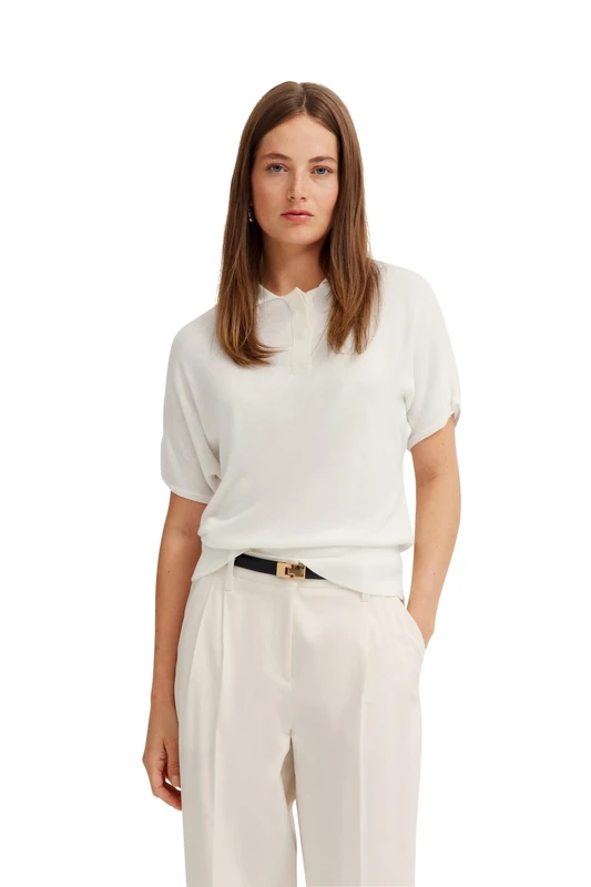bugatti Women's W9016-5488 T-Shirt, 10-White, XL