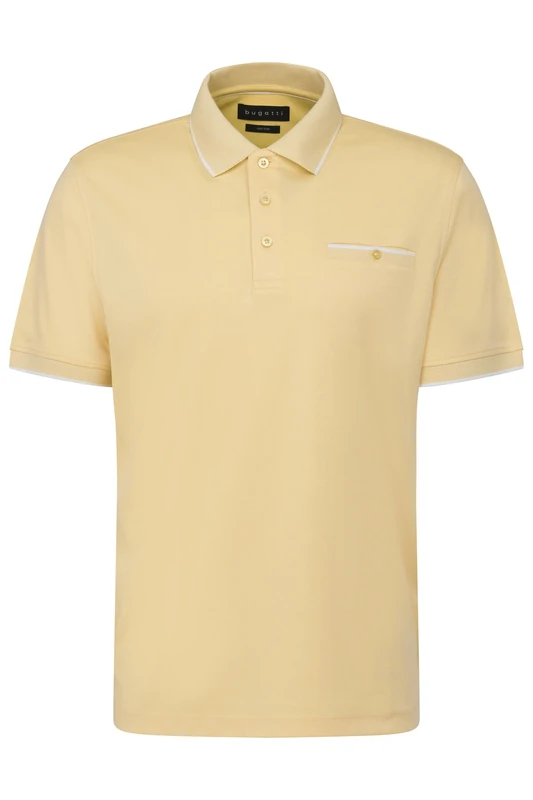 bugatti Men's 8151-75091c Polo Shirt, 620-yellow, L