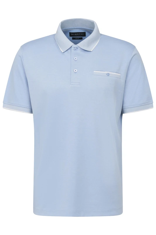 bugatti Men's 8151-75091c Polo Shirt, 330-blue-grey, M