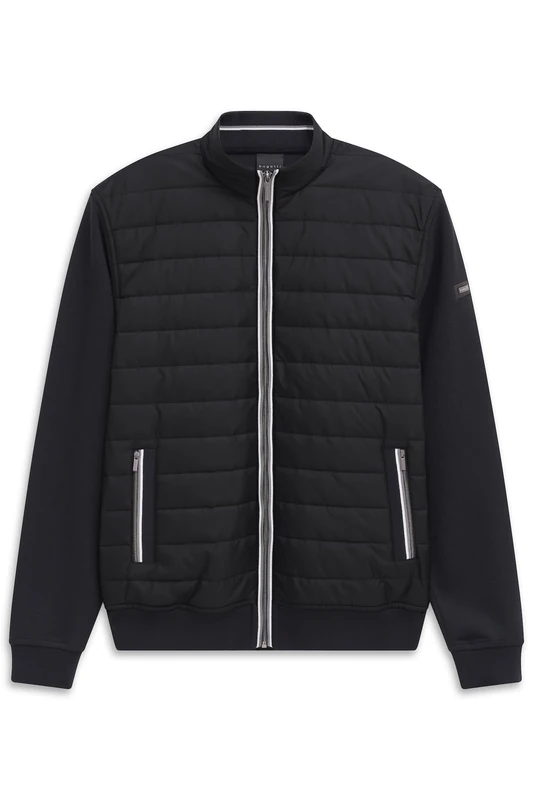 bugatti Men's 8750-95121 Cardigan Sweater, 290-black, 3XL