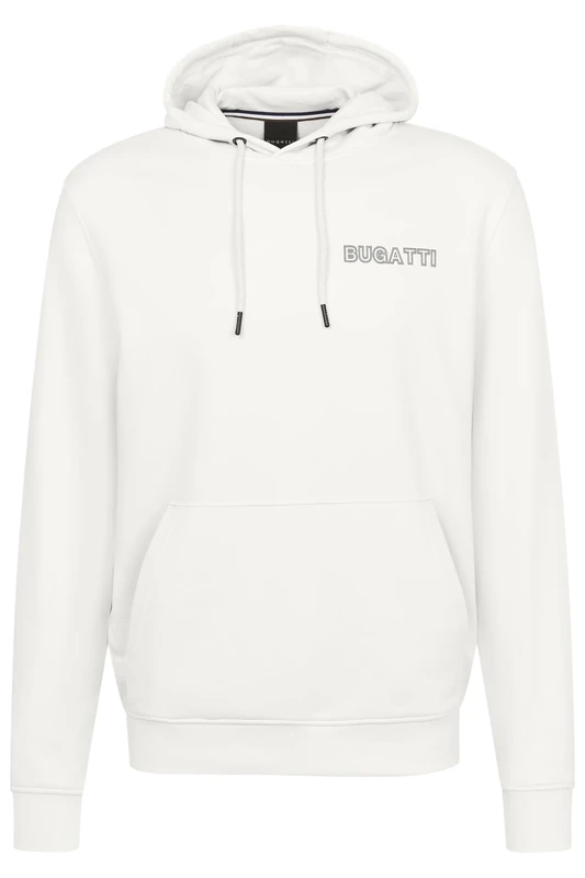 bugatti Men's 8950-75070c Hooded Sweatshirt, 20-Ecru, 3XL - Image 1
