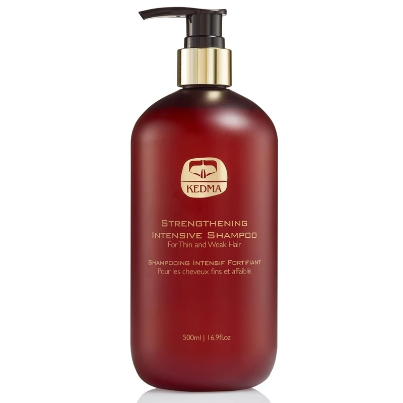 Kedma - Intensive Strengthening Shampoo - Strengthens Hair and Improves Elasticity - For Fragile and Damaged Hair - 500ml