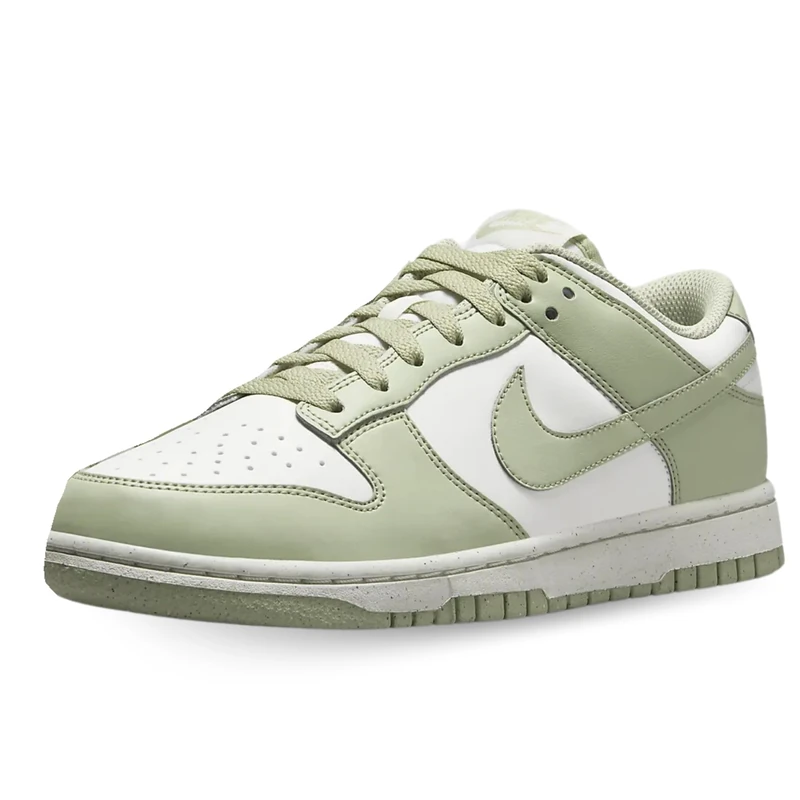 NIKE HF5384-300 Dunk Low Women Olive Aura/SAIL-Coconut Milk-White UK 4.5