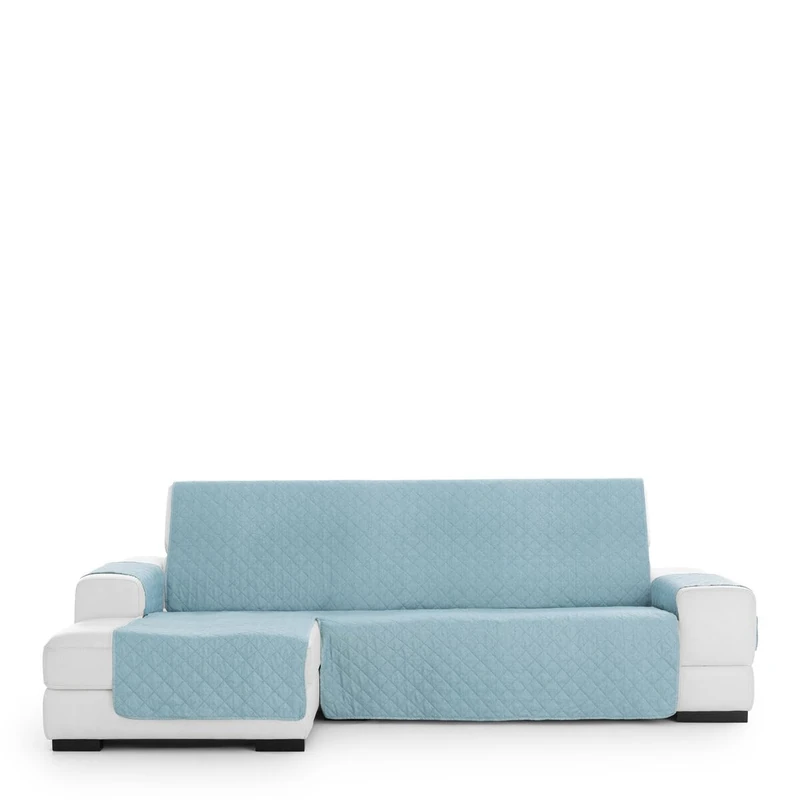 Eysa MONTBLANC Short Arm Chaise Longue Cover Turquoise 100 x 110 x 240 cm - Image 1