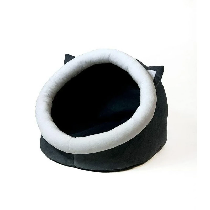 GO GIFT Pet Bed Graphite White 40 x 4 x 45 cm