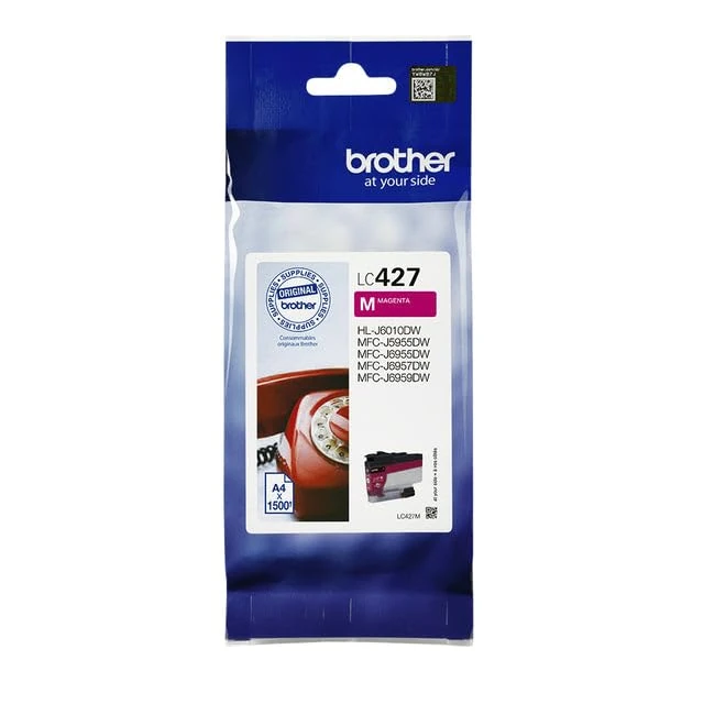Brother Original Ink Cartridge MFCJ5955DW, MFCJ6955DW Magenta (Pack of 5)