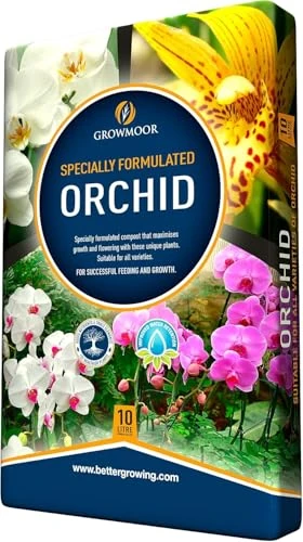 20L Compost Peat free, Promotes Rooting For Fast Establishment, Blended To Support Plant Health (10L Orchid Potting Compost)