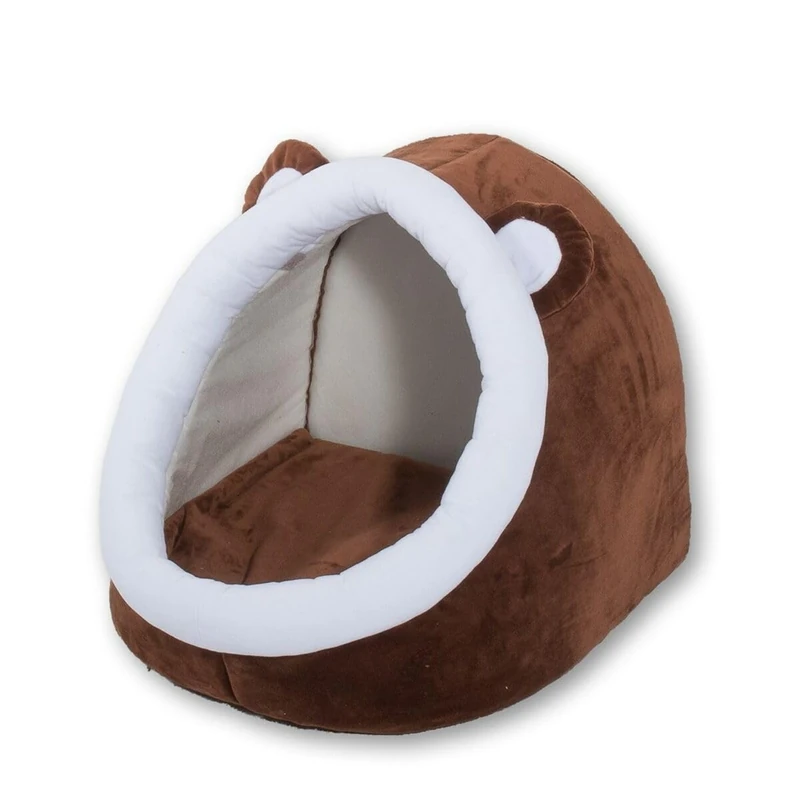 GO GIFT Pet Bed Bronze White 40 x 4 x 45 cm