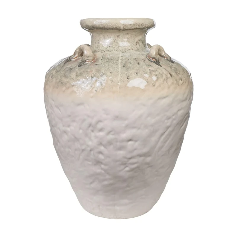Romimex Vase Beige Porcelain 26 x 35 x 26 cm