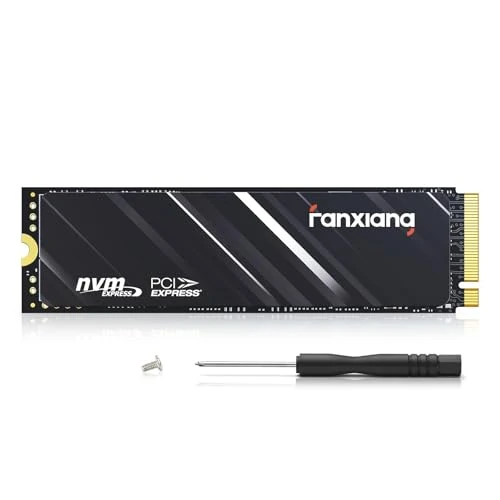 Fanxiang SSD 2TB M.2 Type 2280 PCIe Gen4 x 4 NVMe 1.4 Max Read 5,000 MB/s 3D TLC NAND Technology, Built-in ssd HMB Utilization, SLC Buffer Technology, Trim Function, AES Encryption Function, High