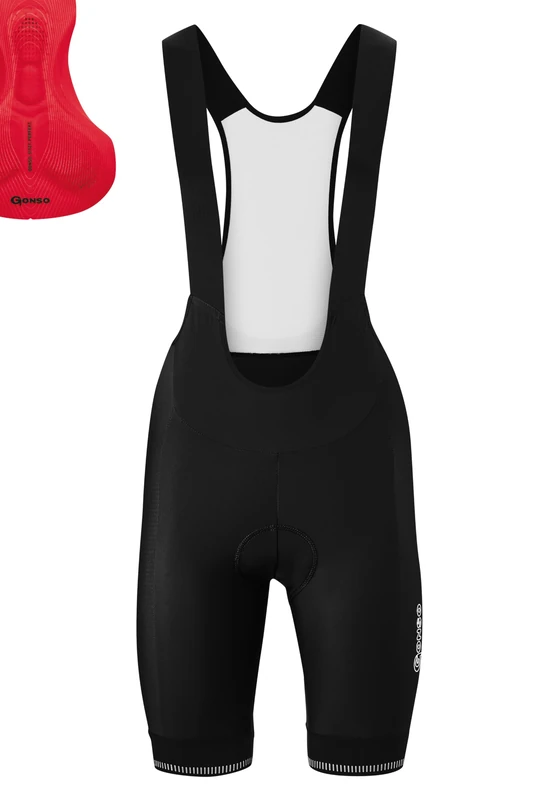 Gonso Sitivo Bib W, Women's bib cycling shorts, With Sitivo Comfort seat pad, High elasticity of movement and anti-slip silicone leg grippers, Tight fit - Image 1