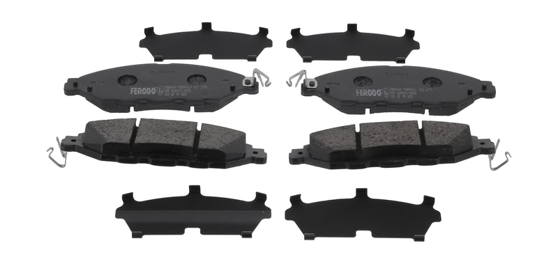 FERODO Brake Pads | FDB4949 | OE-Matching Quality | Eco-Friction Fuse+ Technology | Pack of 4