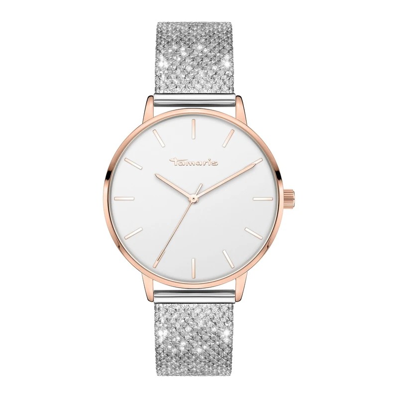 Tamaris TT-0151-MQ Women's Analogue Quartz Watch with Stainless Steel Strap, 2 Colour