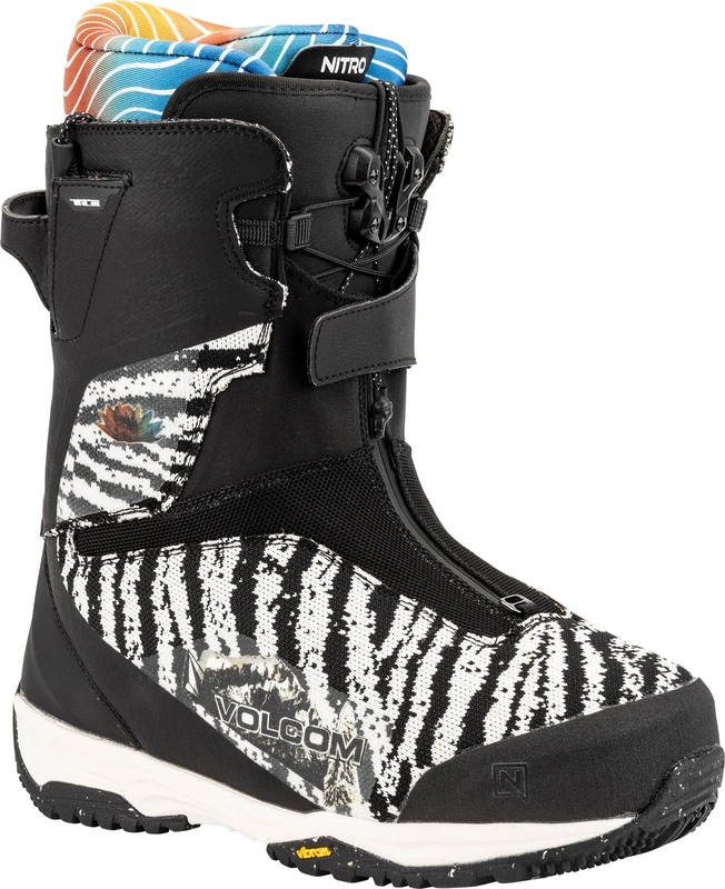 Nitro Men's Skylab TLS Splitboard Boot All Mountain Freeride Premium Speed Lacing System Boat Snowboard Boot X Volcom MP 27.0 // EU 41 1/3 // US 9