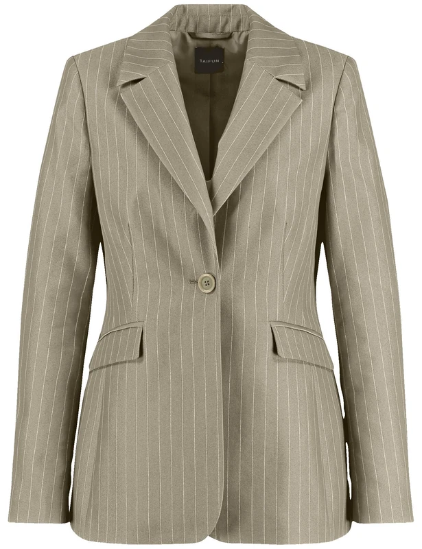 Taifun Women's 11320 Blazer, New Sage Patterned, 12