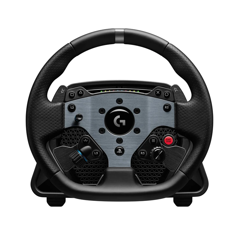 Logitech G PRO Racing Wheel with direct drive and TRUEFORCE feedback technology for PlayStation 5 and PC