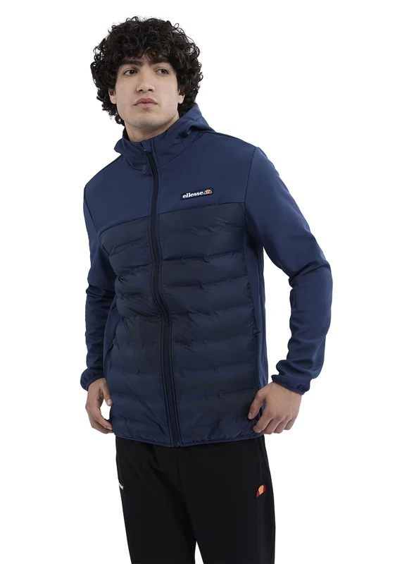 Ellesse Cassiano Zip Jacket Navy SML