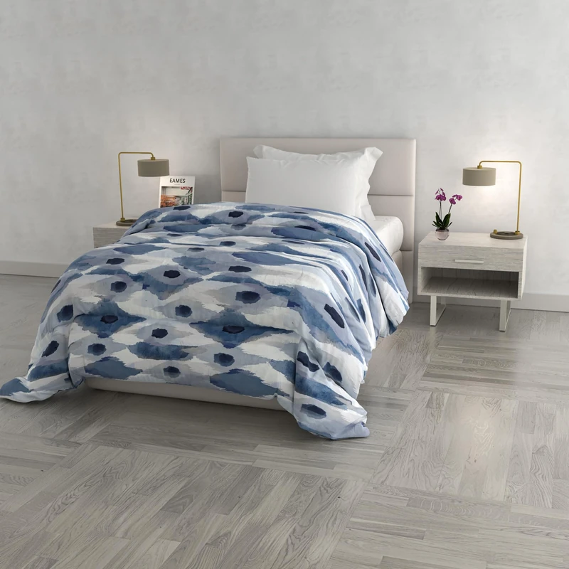 Italian Bed Linen Printed FASHION winter quilt, polyester, Calypso, 170x260cm