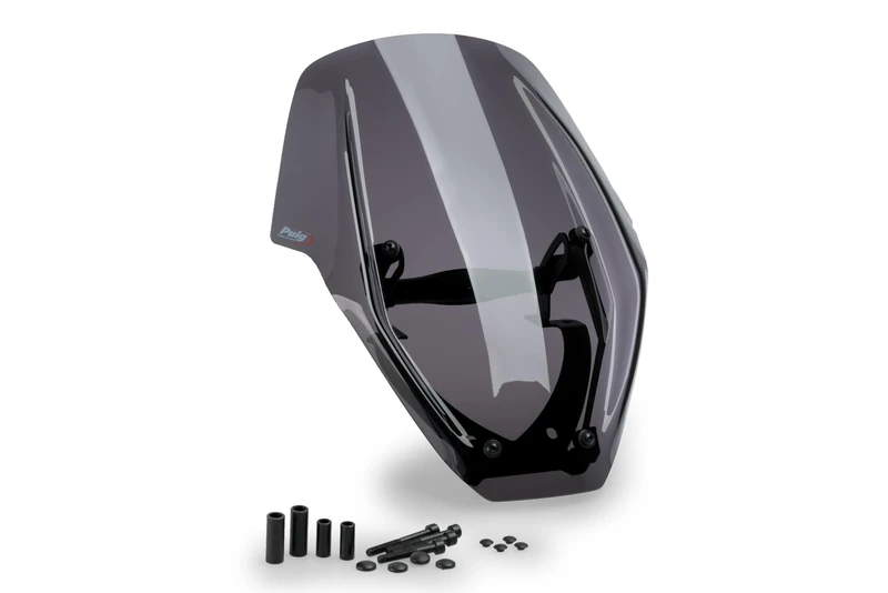 Puig 21713F Adjustable Windshield Dark Smoked