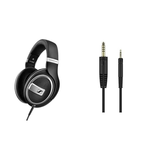 Sennheiser headphone bundle HD 599 Special Edition - Exclusive to Amazon + Original Accessory Cable - 1.8-meter balanced cable with 4.4mm connector plug