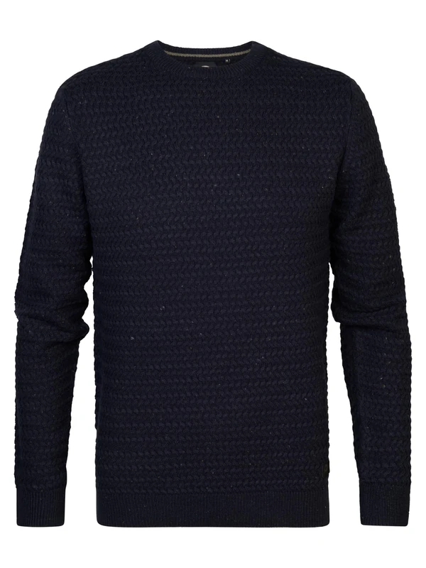 Petrol Men's M-3040-kwr222 Sweater, Sky Captain, XL - Image 1