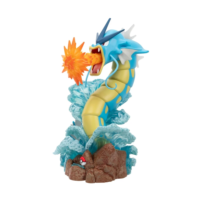 Pokémon PKW3685 Deluxe Collector Statue Garados Official Collectible Figure with Light