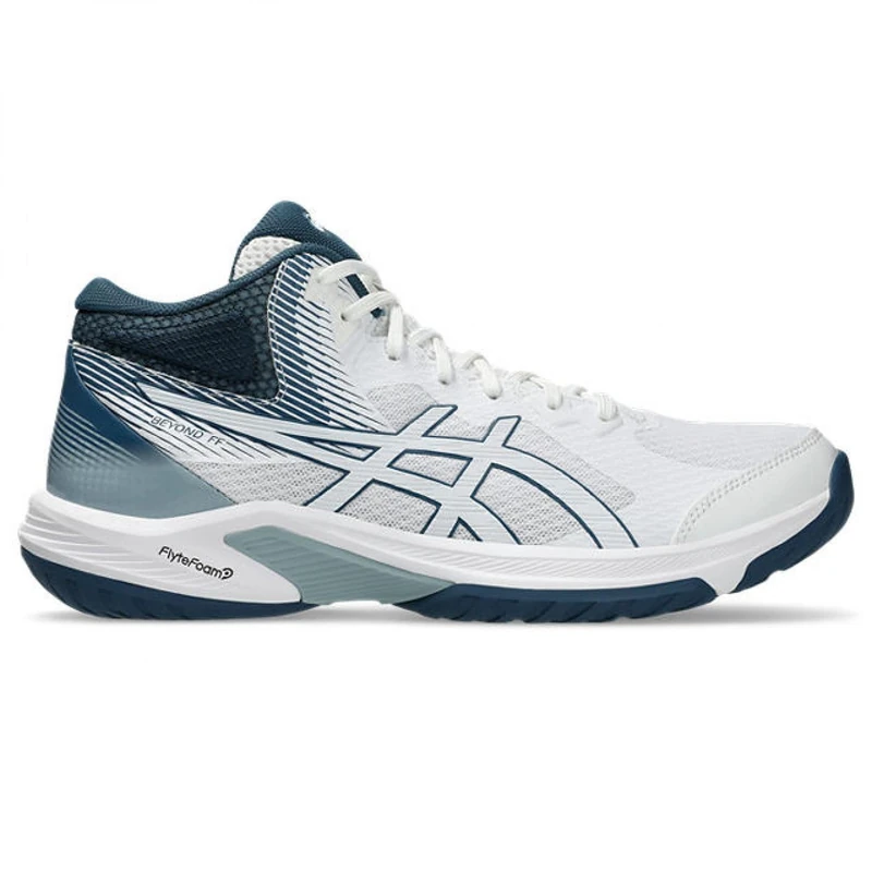 ASICS Mens Beyond Ff Mt Sneaker, White Vintage Indigo, 8.5 UK