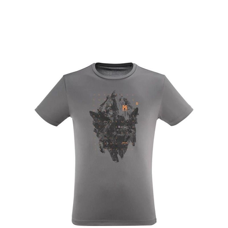 MILLET Men's Trekker T-Shirt Brown, Brown, XS