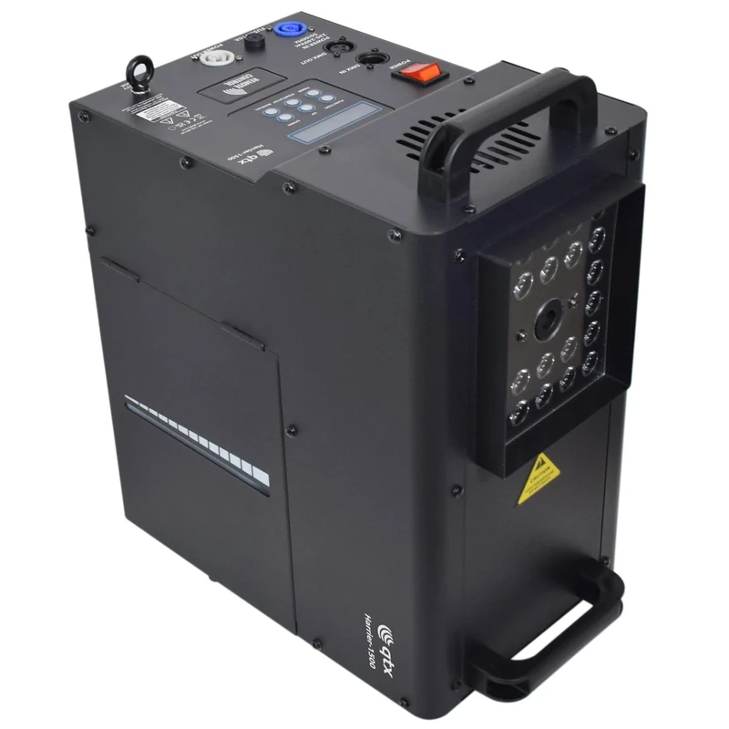 QTX | Harrier-1500 Fog Machine: High-Power 1500W Vertical and Horizontal LED Fog Machine for Dynamic and Stunning Visual Effects