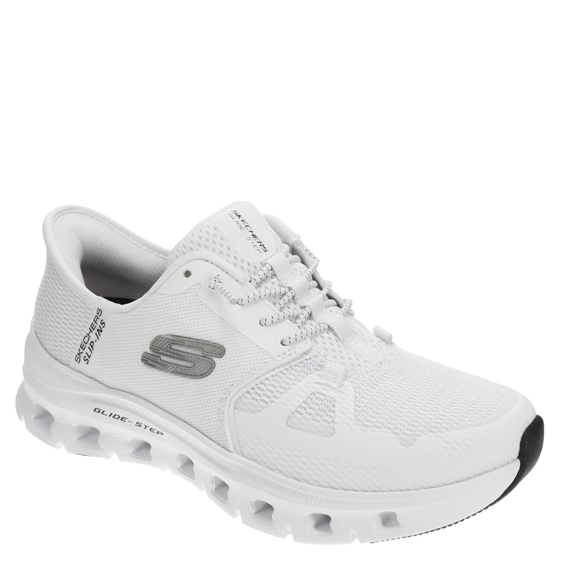 Skechers Women's Glide-Step PRO Sneaker, White, 5 UK