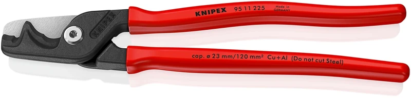 KNIPEX Stepcut XL Cable Shears 225 mm, 95 11 225