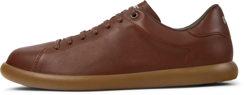 Camper K101003 Pelotas Soller, lace-up Shoes for Men, Medium Brown 004, 5.5 UK