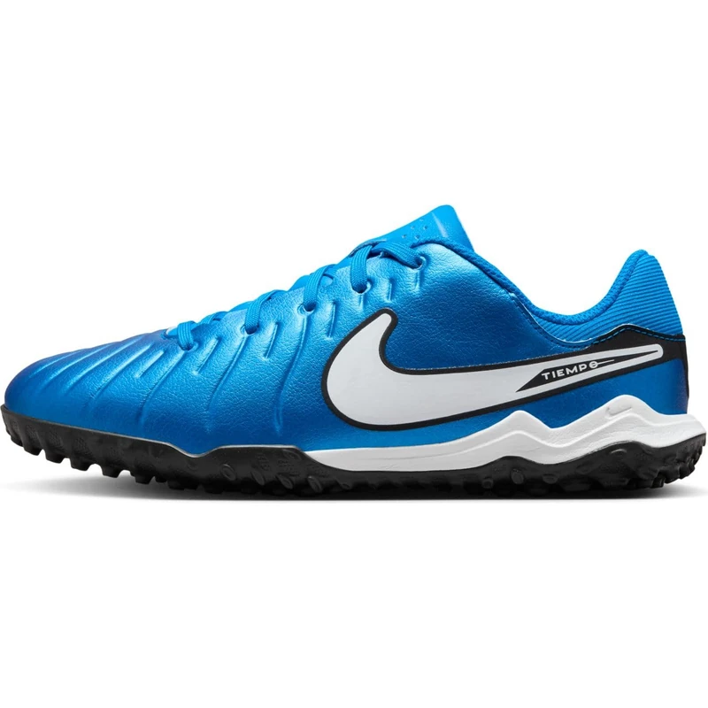NIKE Boys Jr. Tiempo Legend 10 Academy Sneaker, Soar Bianco, 5.5 UK